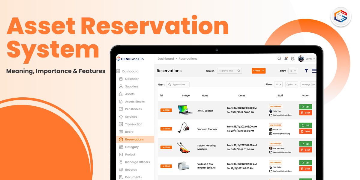 Asset Reservation System: Meaning, Importance & Features